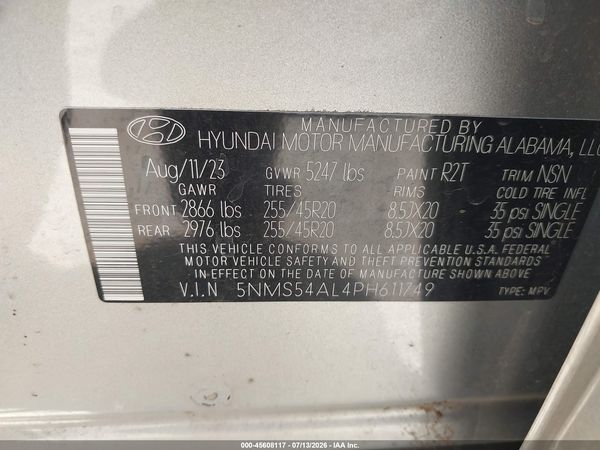 2023 HYUNDAI SANTA FE CALLIGRAPHY