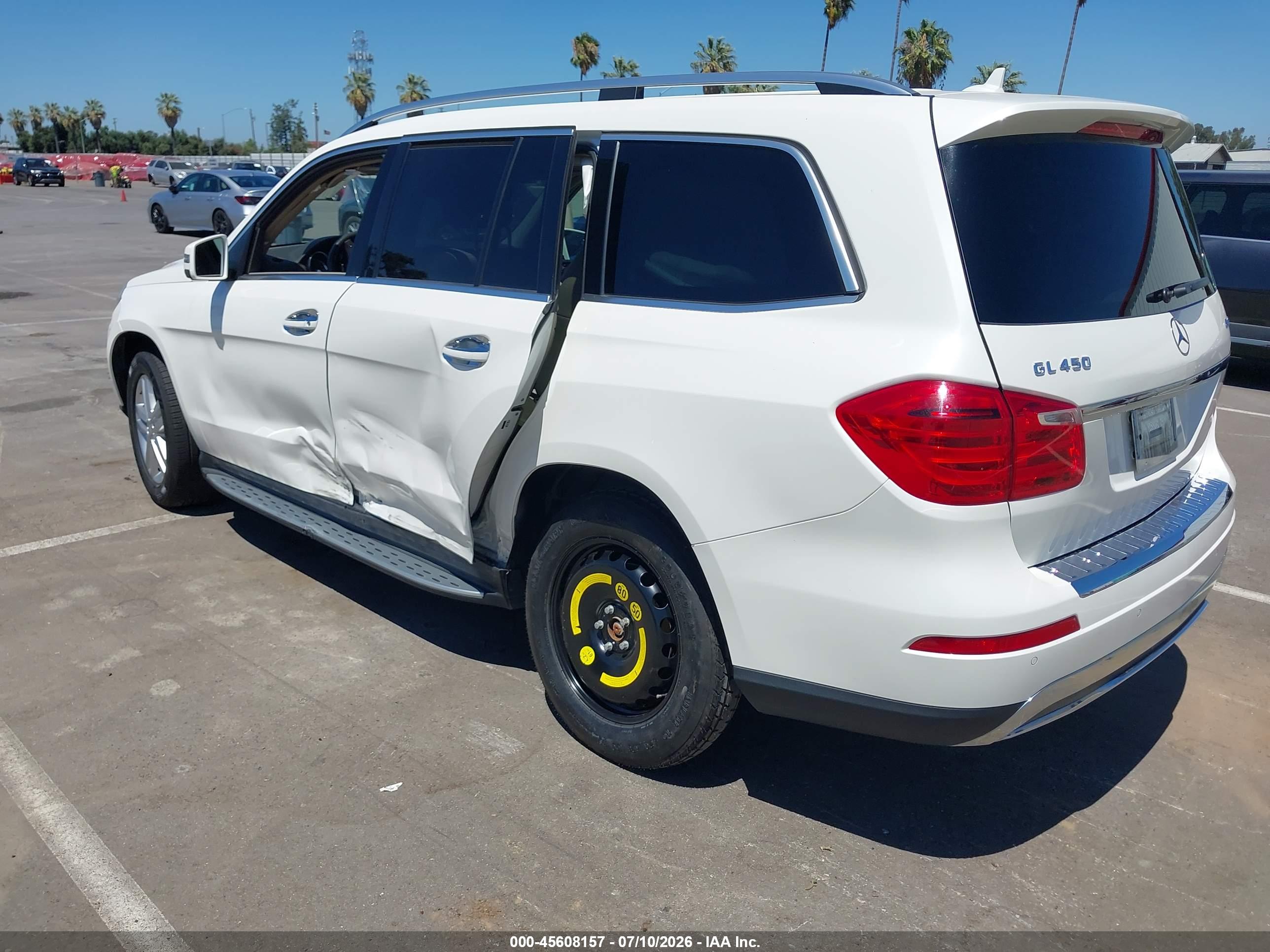 2015 MERCEDES-BENZ GL 450 4MATIC