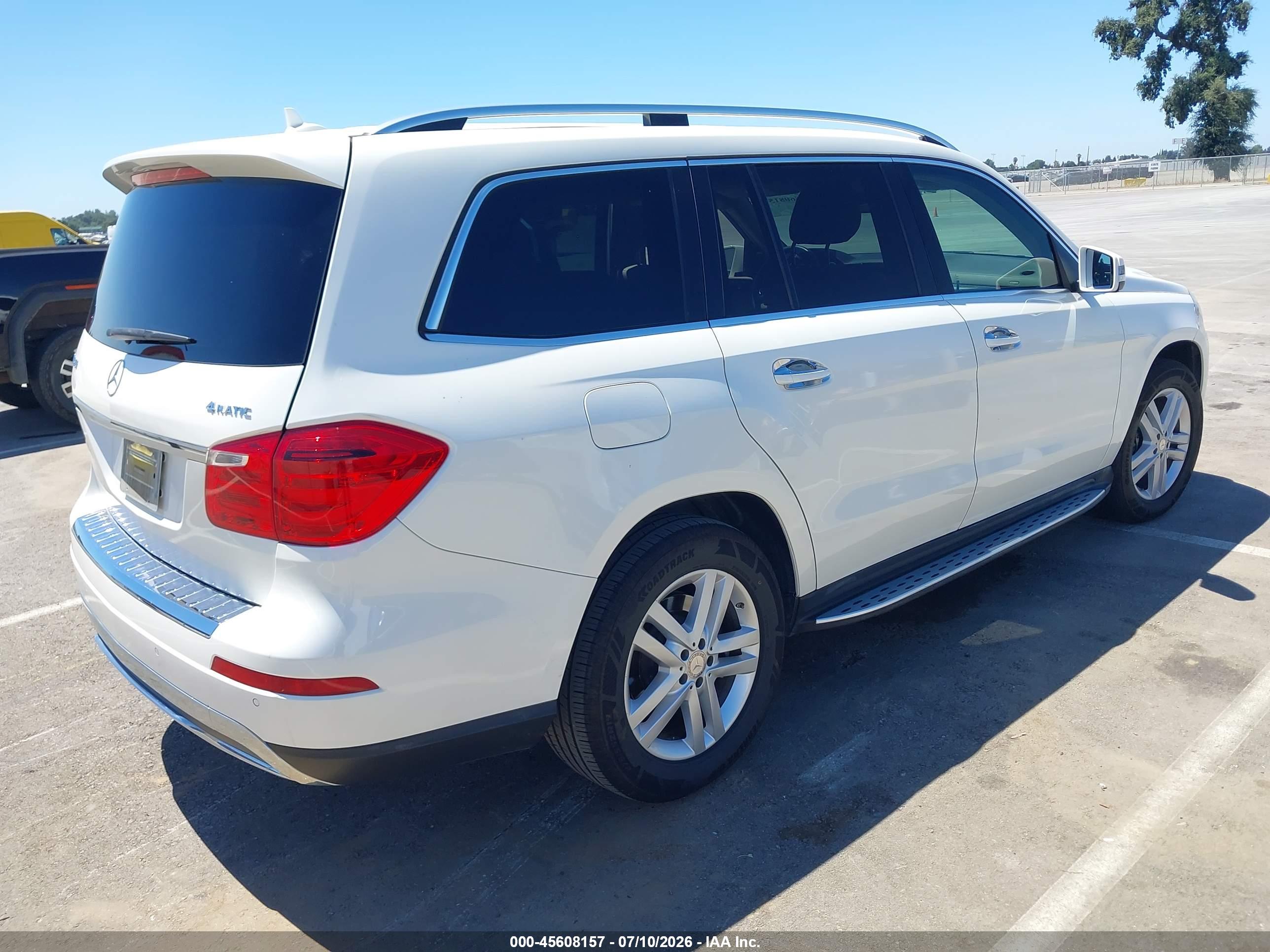 2015 MERCEDES-BENZ GL 450 4MATIC
