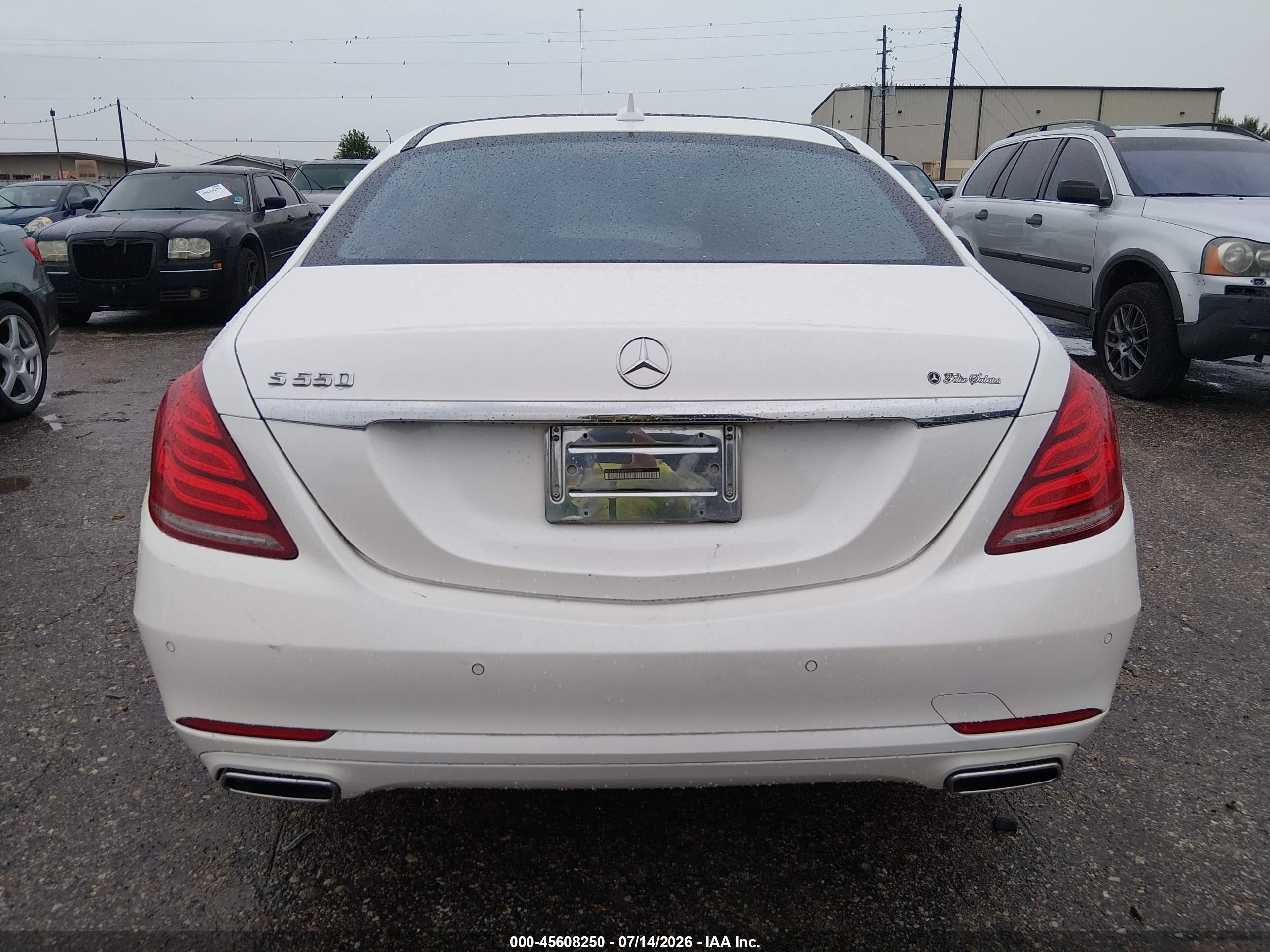 2015 MERCEDES-BENZ S 550 S550