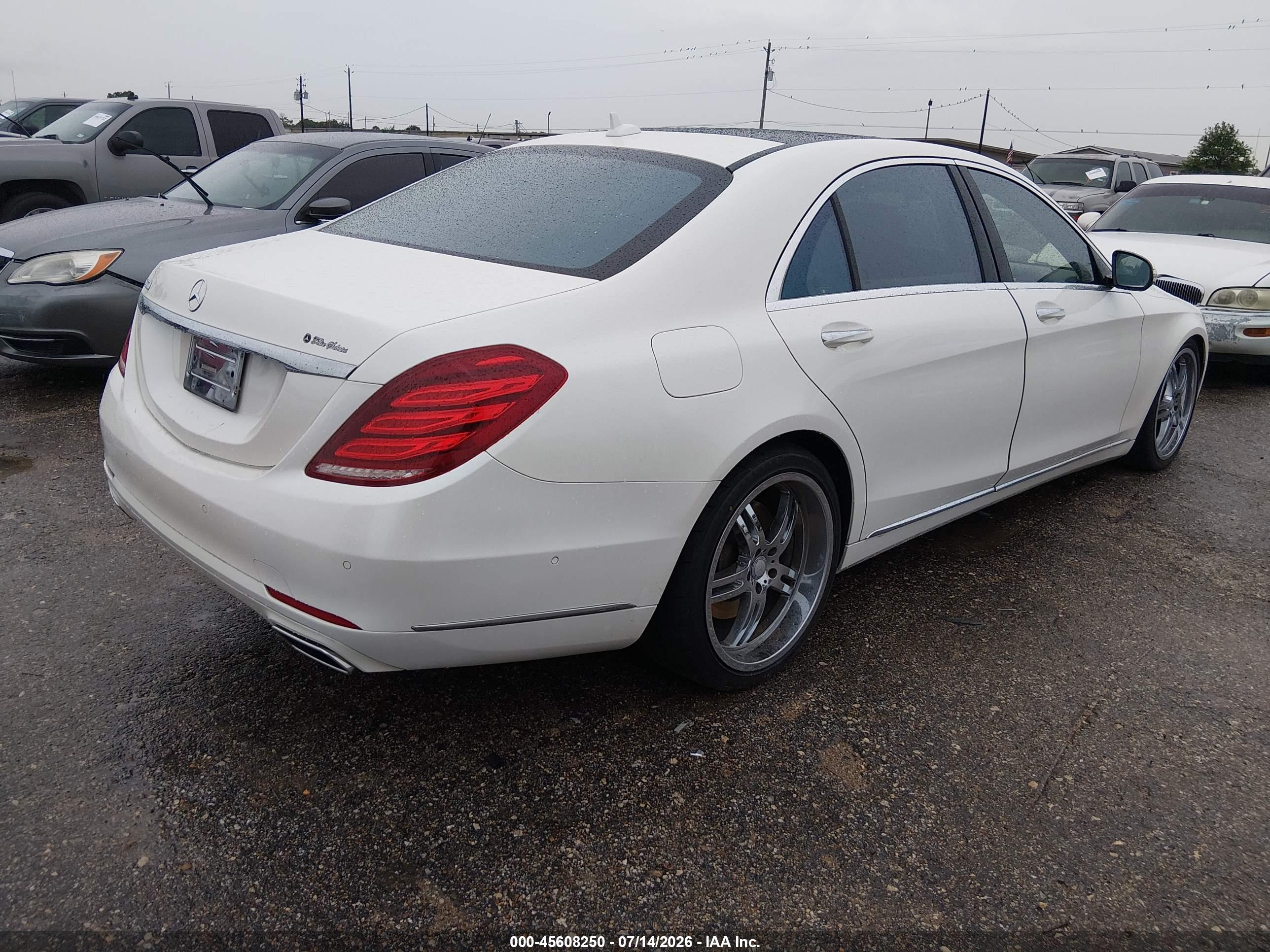 2015 MERCEDES-BENZ S 550 S550