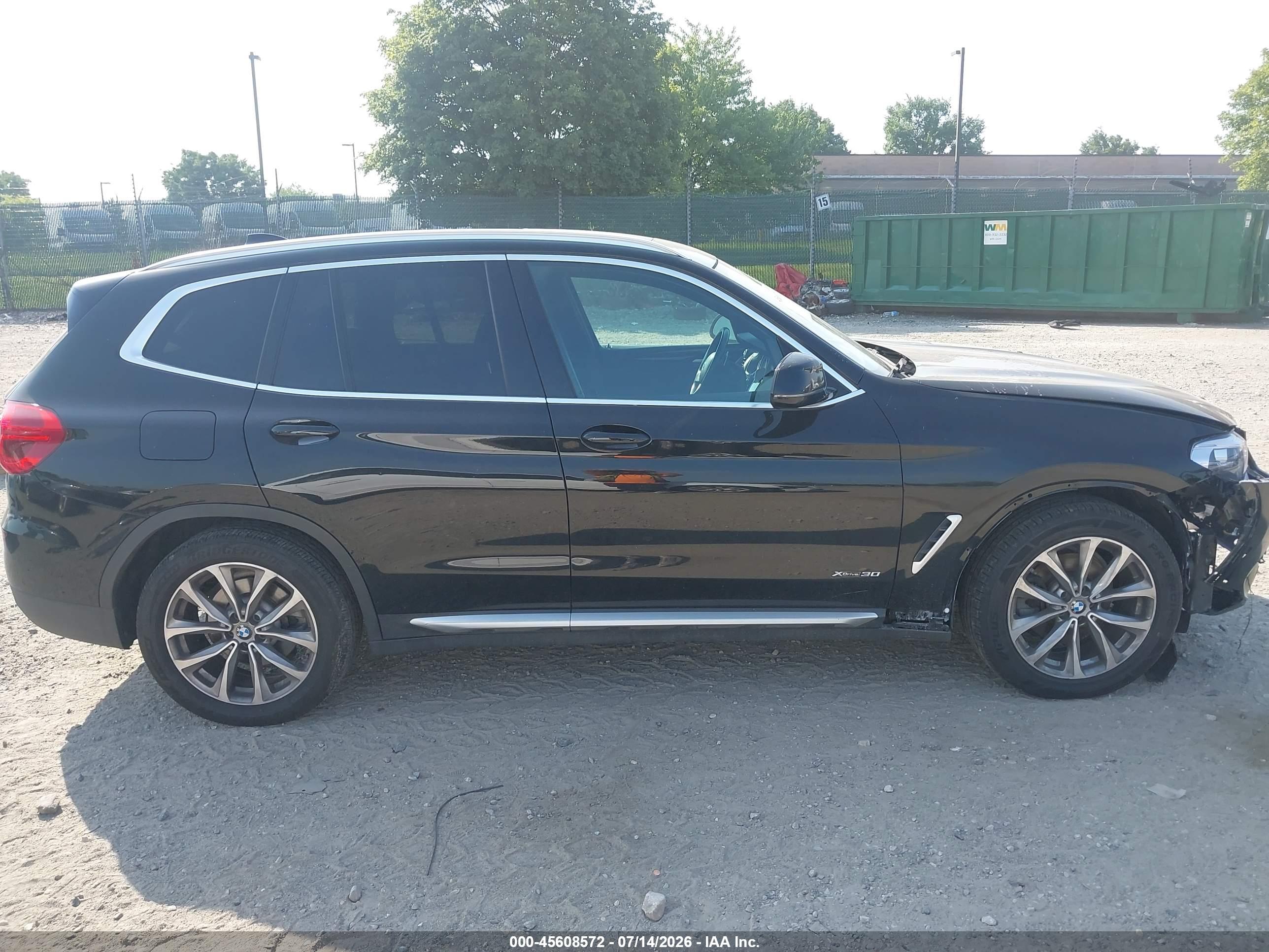 2018 BMW X3 XDRIVE30I