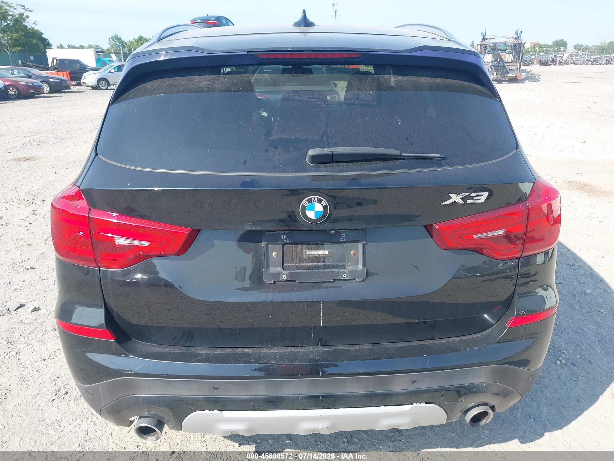 2018 BMW X3 XDRIVE30I