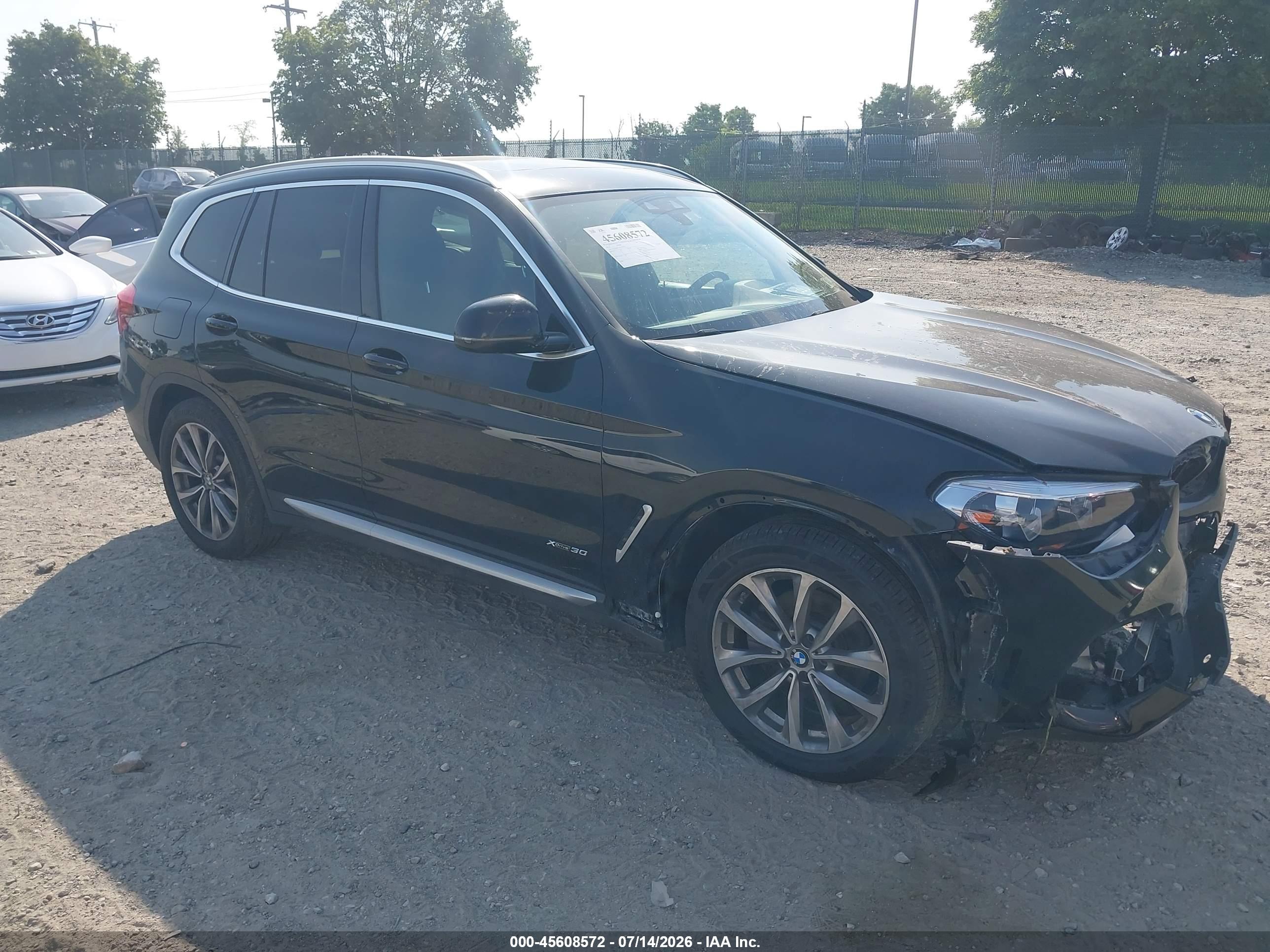 2018 BMW X3 XDRIVE30I