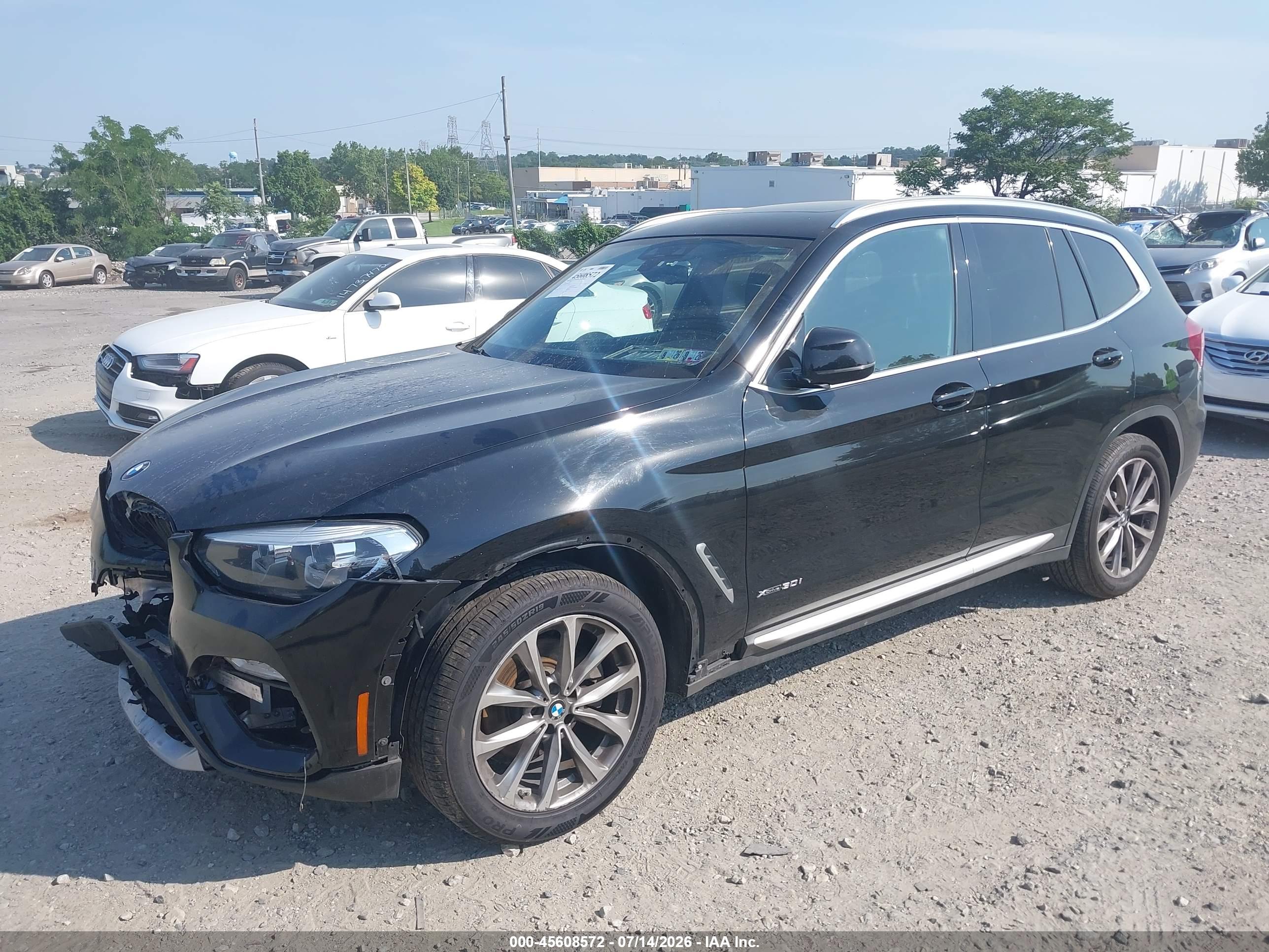 2018 BMW X3 XDRIVE30I