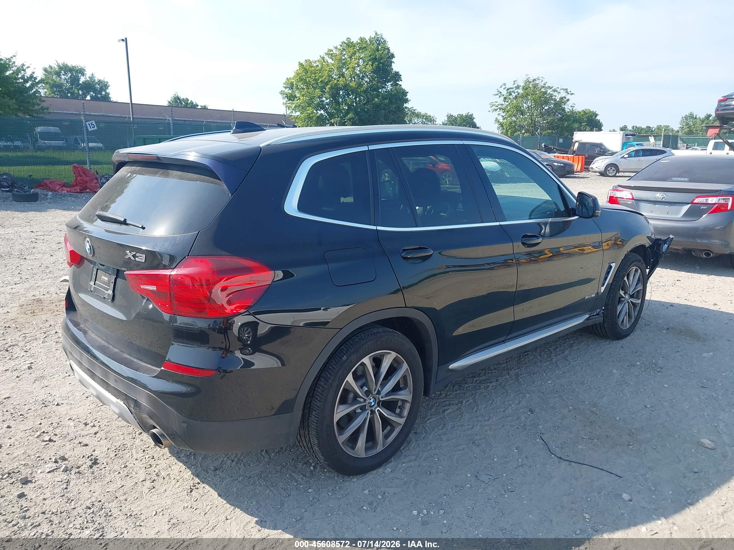 2018 BMW X3 XDRIVE30I