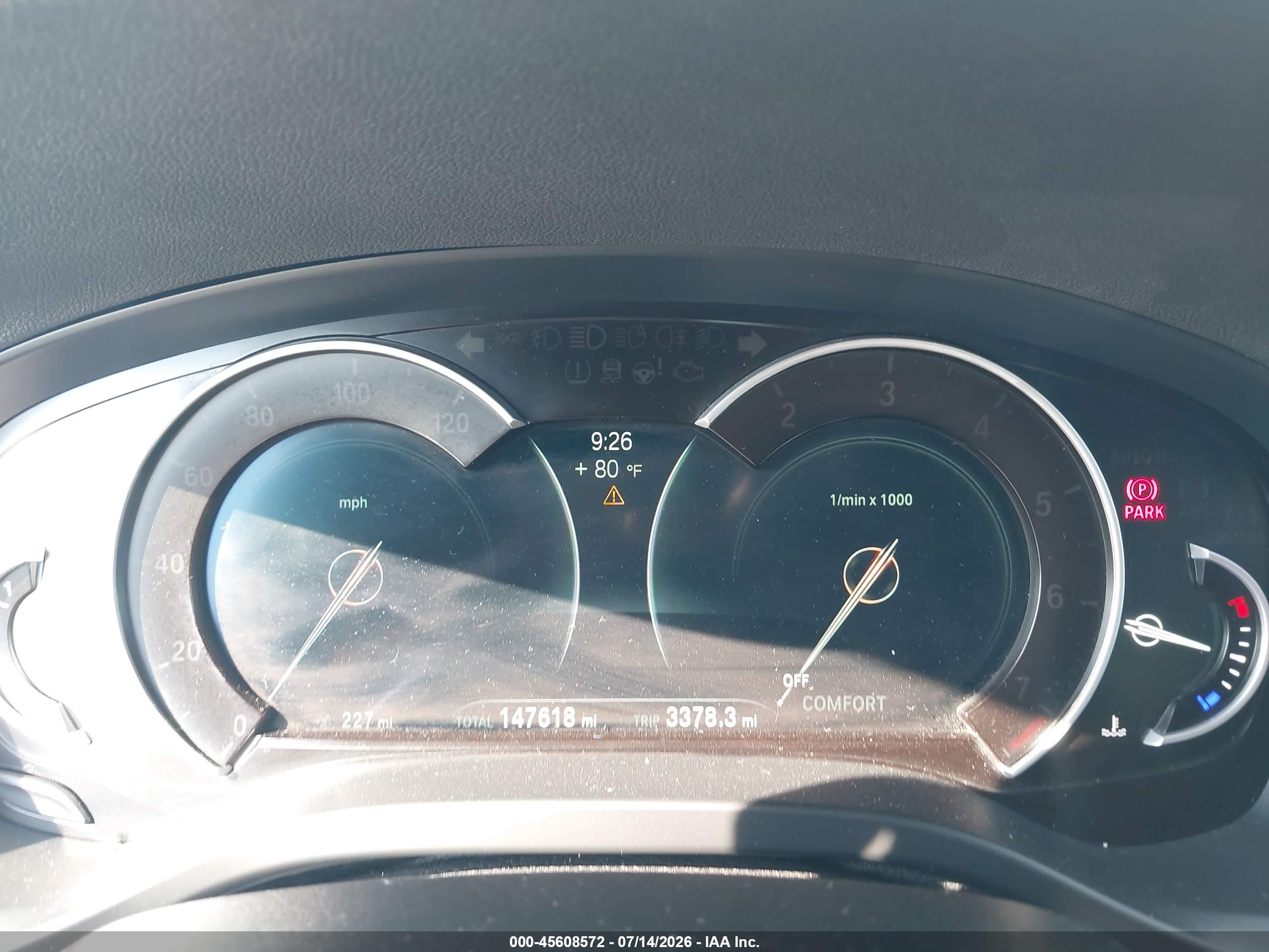 2018 BMW X3 XDRIVE30I