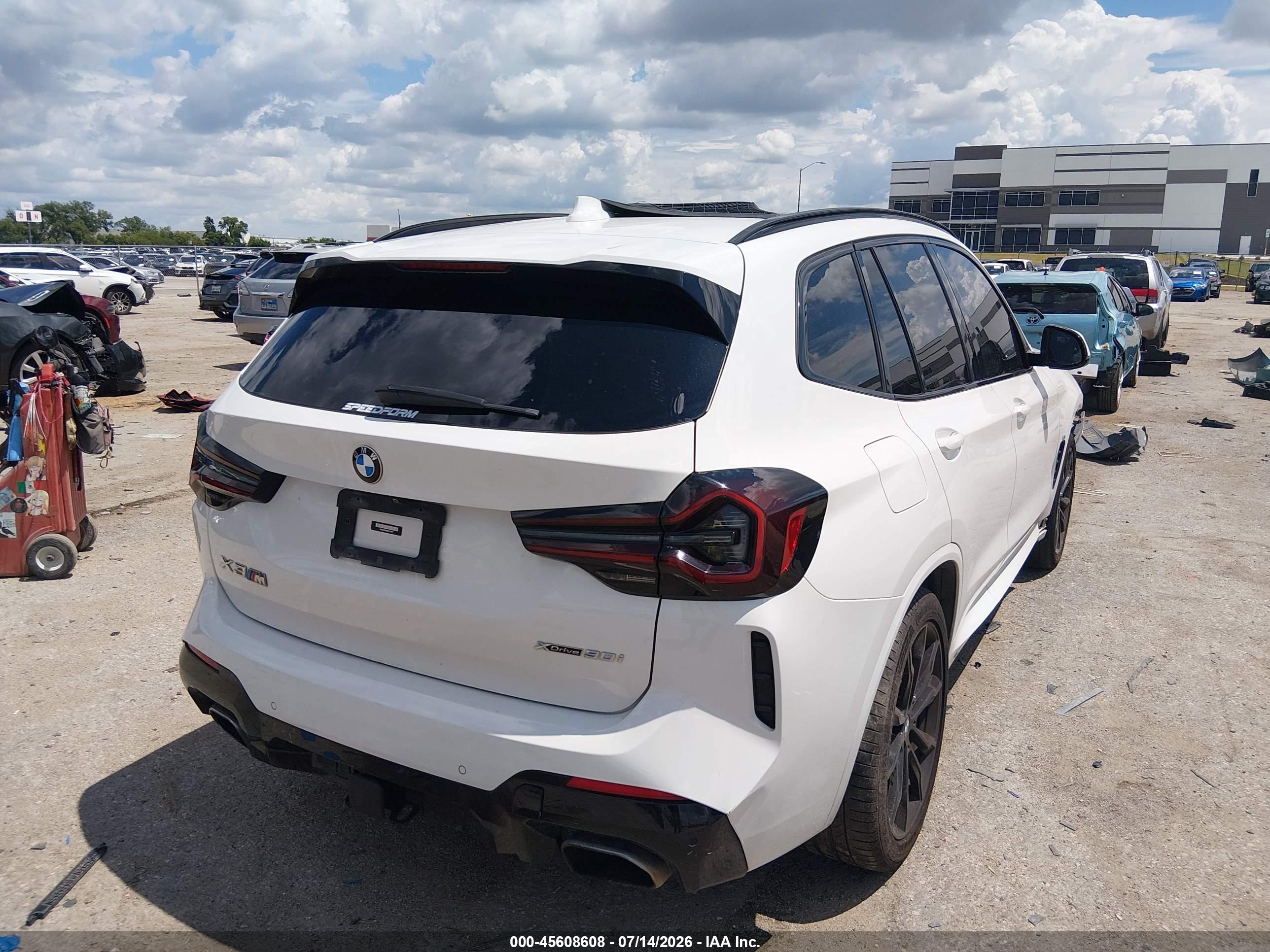 2022 BMW X3 XDRIVE30I