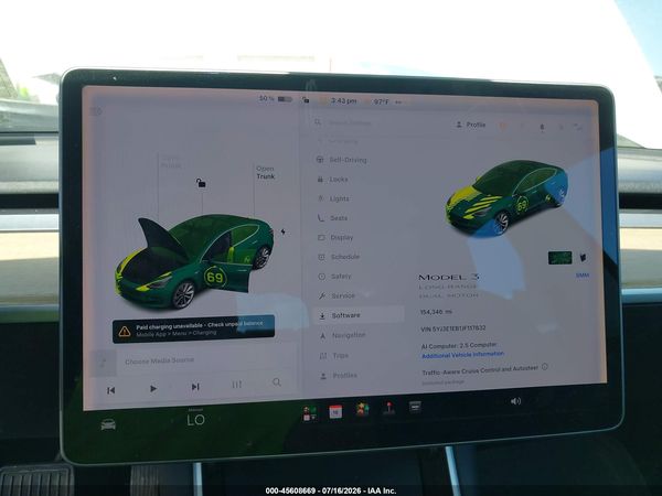 2018 TESLA MODEL 3 LONG RANGE/PERFORMANCE