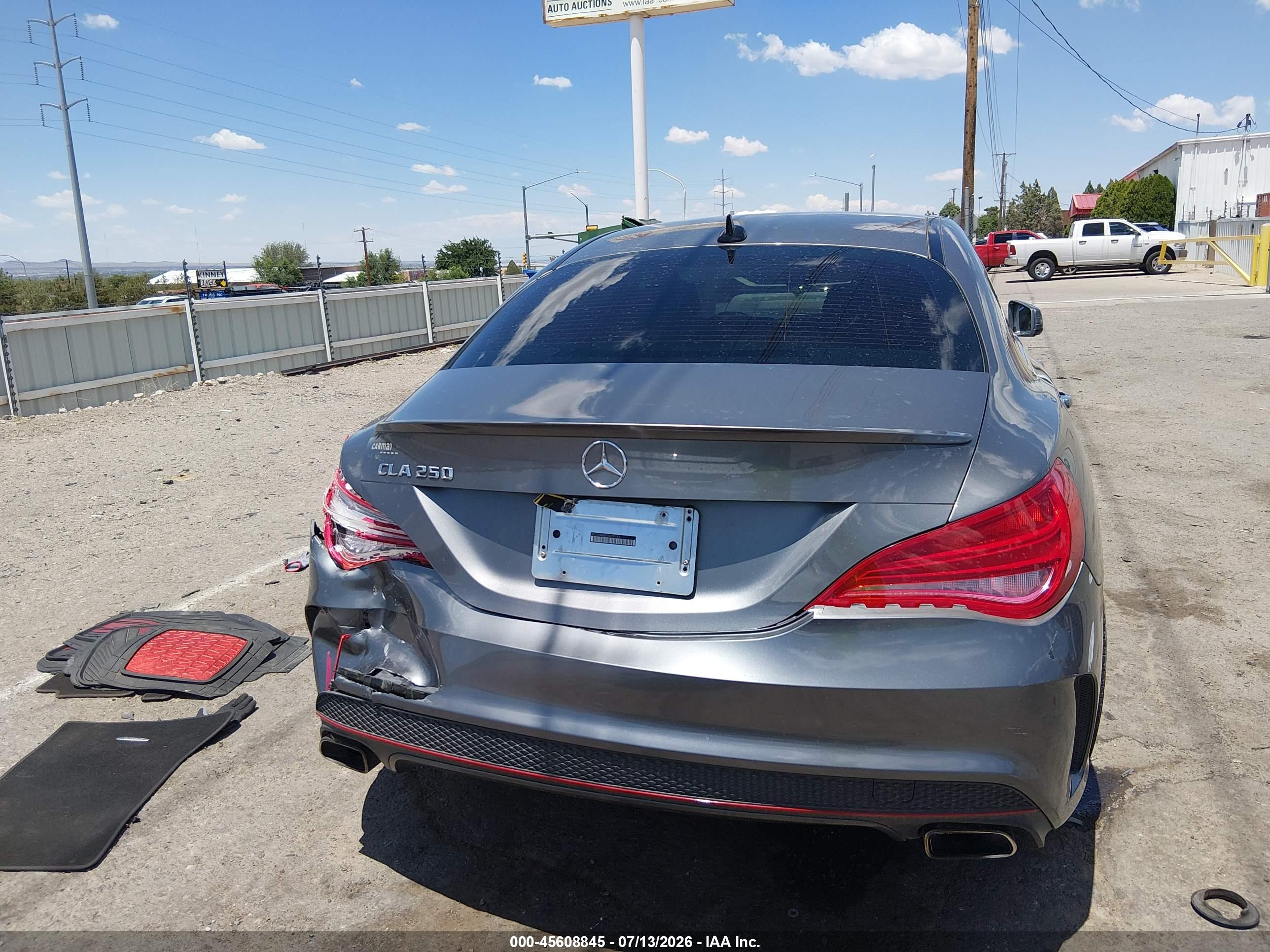 2015 MERCEDES-BENZ CLA 250 CLA250