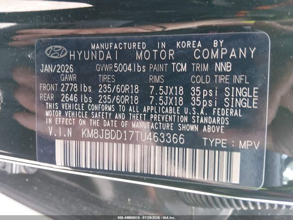 2026 HYUNDAI TUCSON HYBRID SEL