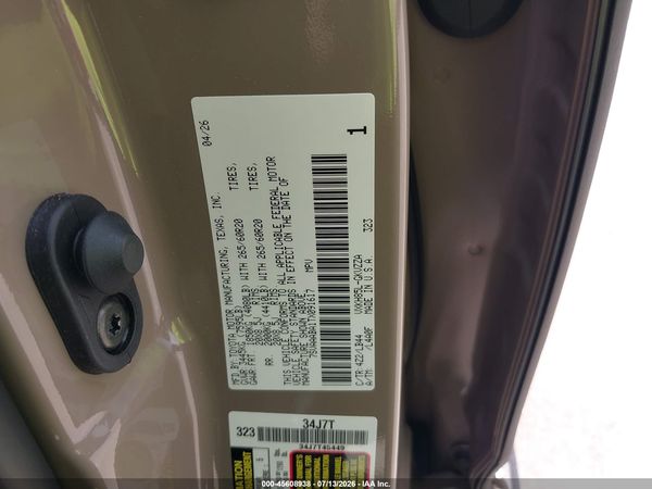 2026 TOYOTA SEQUOIA 1794 EDITION