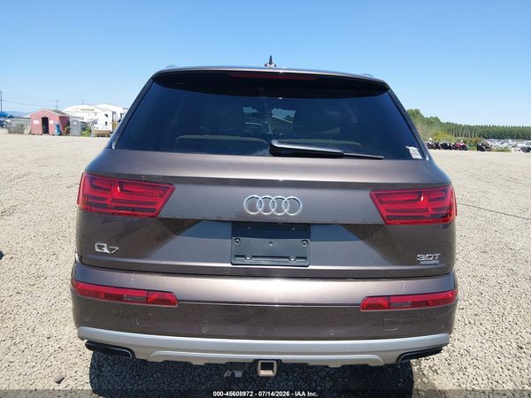 2017 AUDI Q7 3.0T PREMIUM
