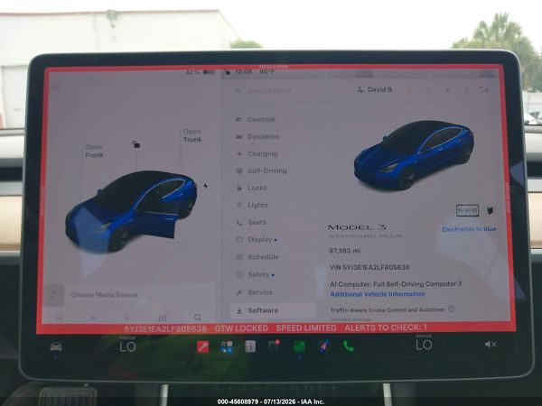 2020 TESLA MODEL 3