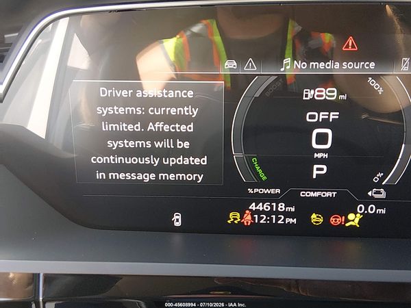 2022 AUDI E-TRON SPORTBACK PREMIUM S LINE QUATTRO