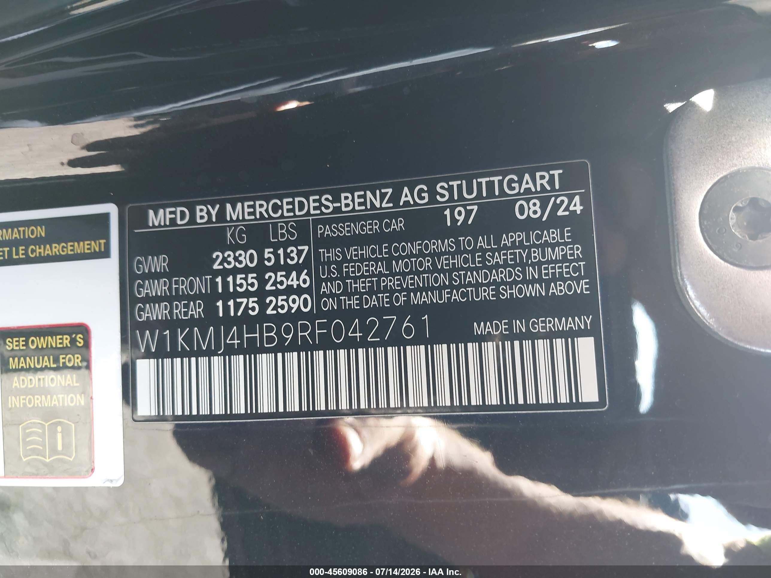 2024 MERCEDES-BENZ CLE 300 4MATIC