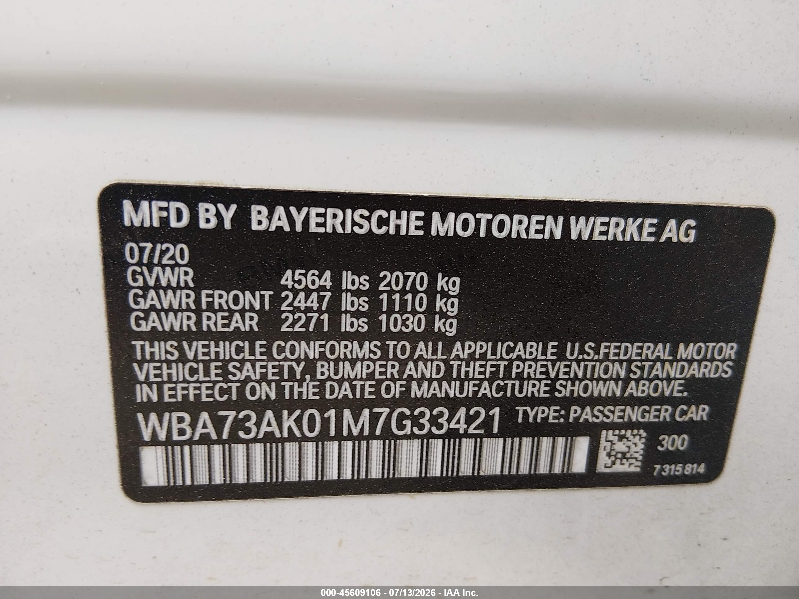 2021 BMW 228I GRAN COUPE XDRIVE