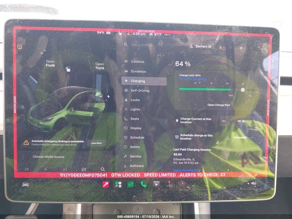2021 TESLA MODEL Y