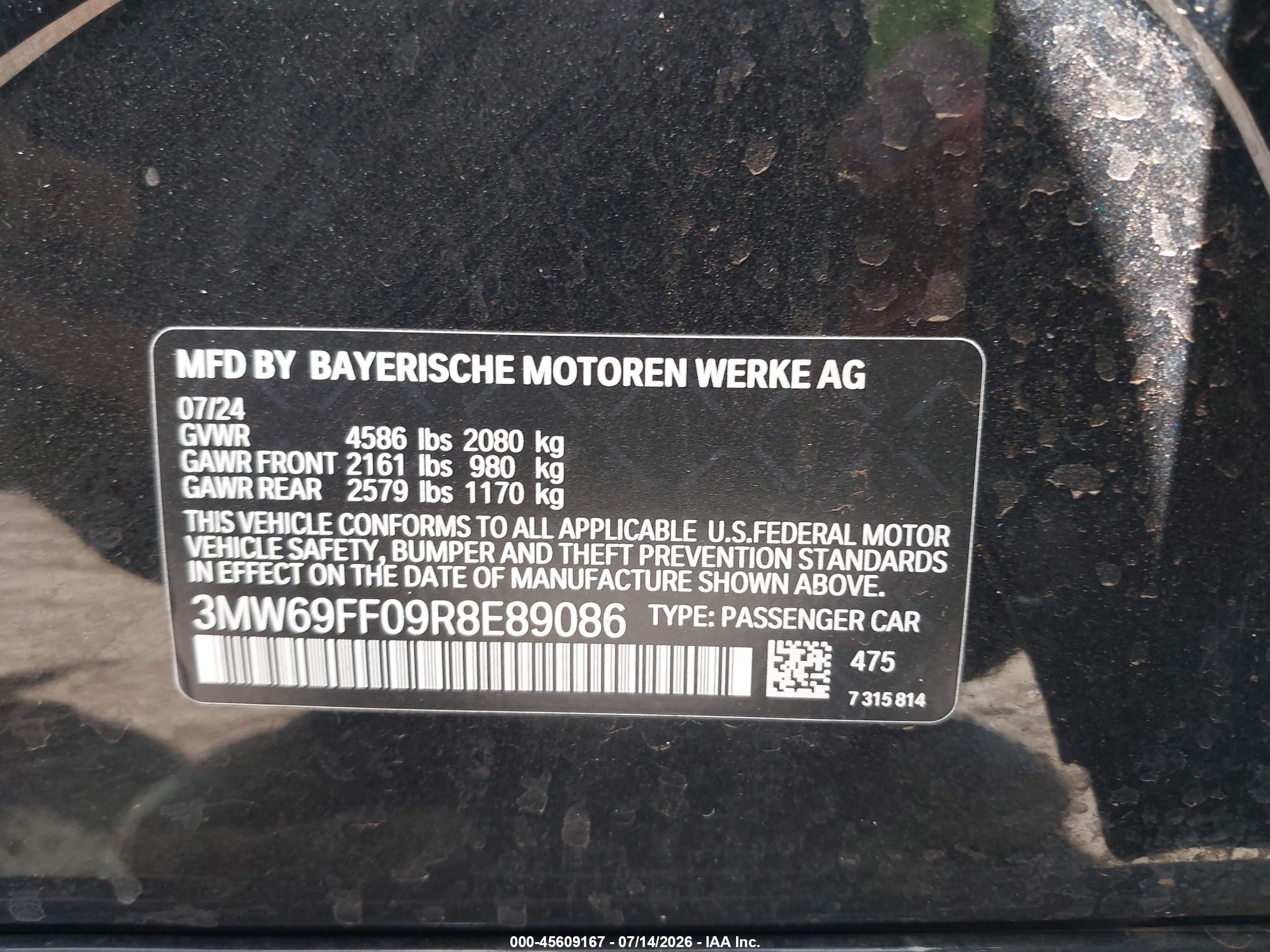 2024 BMW 330I
