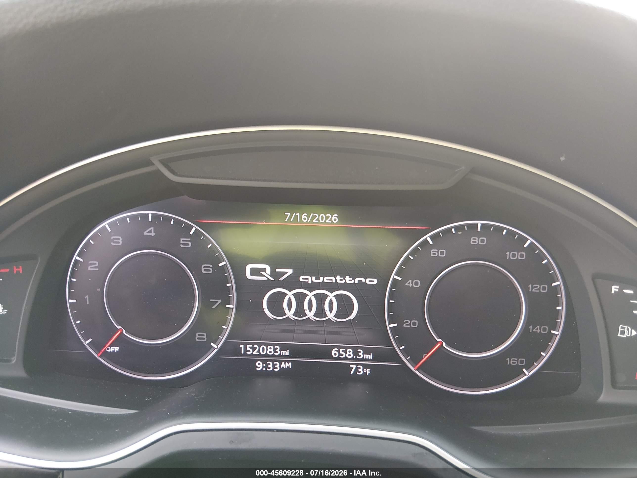 2017 AUDI Q7 3.0T PREMIUM