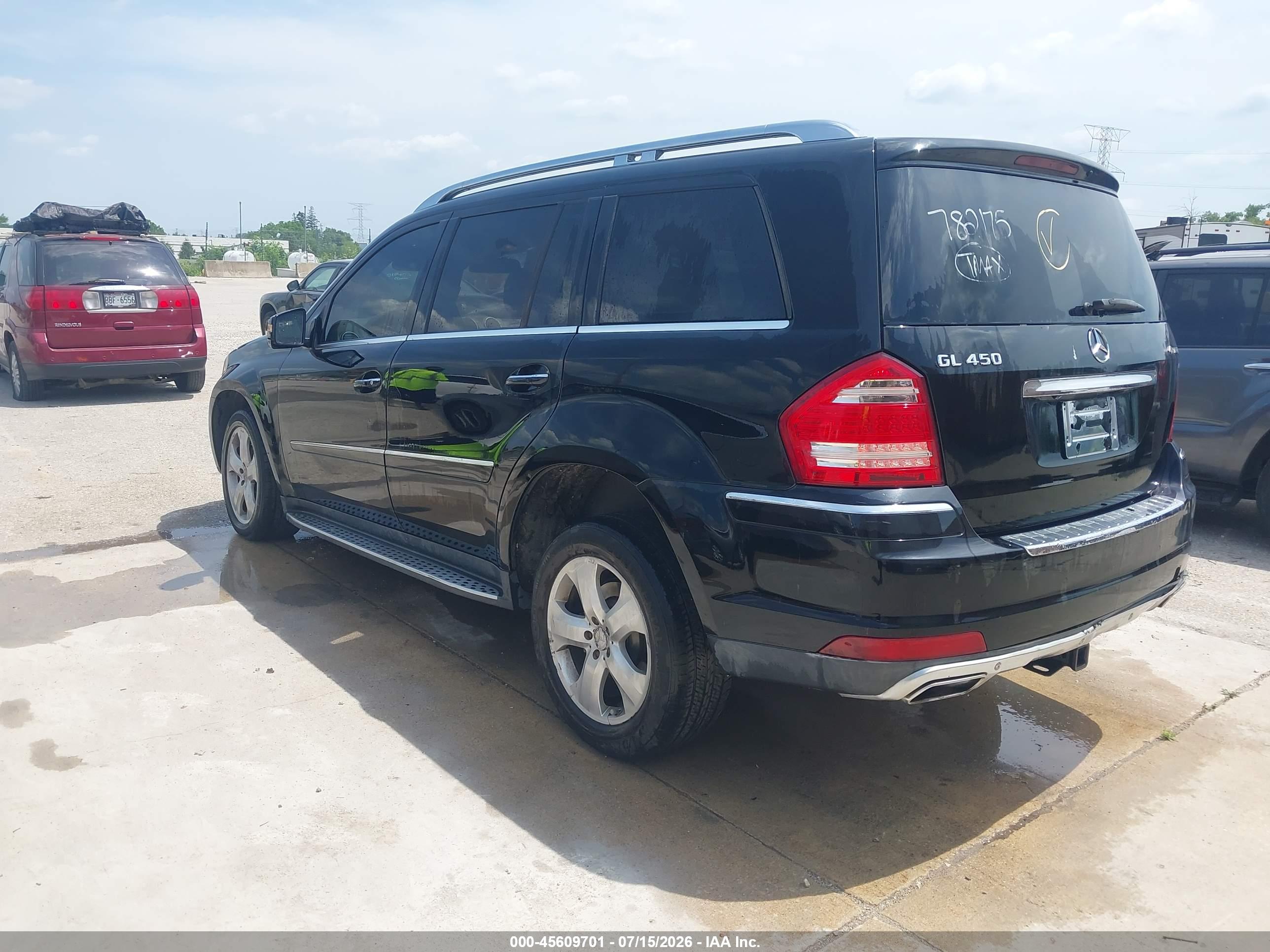2012 MERCEDES-BENZ GL 450 4MATIC