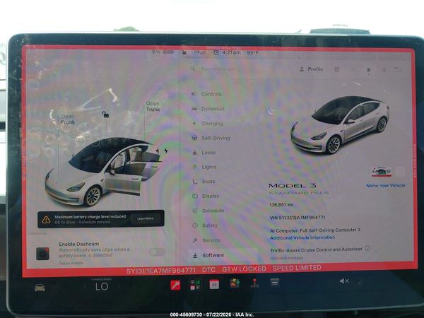 2021 TESLA MODEL 3