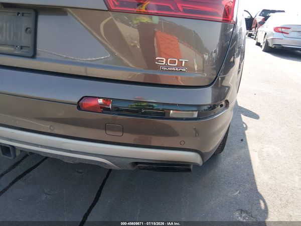 2017 AUDI Q7 3.0T PREMIUM
