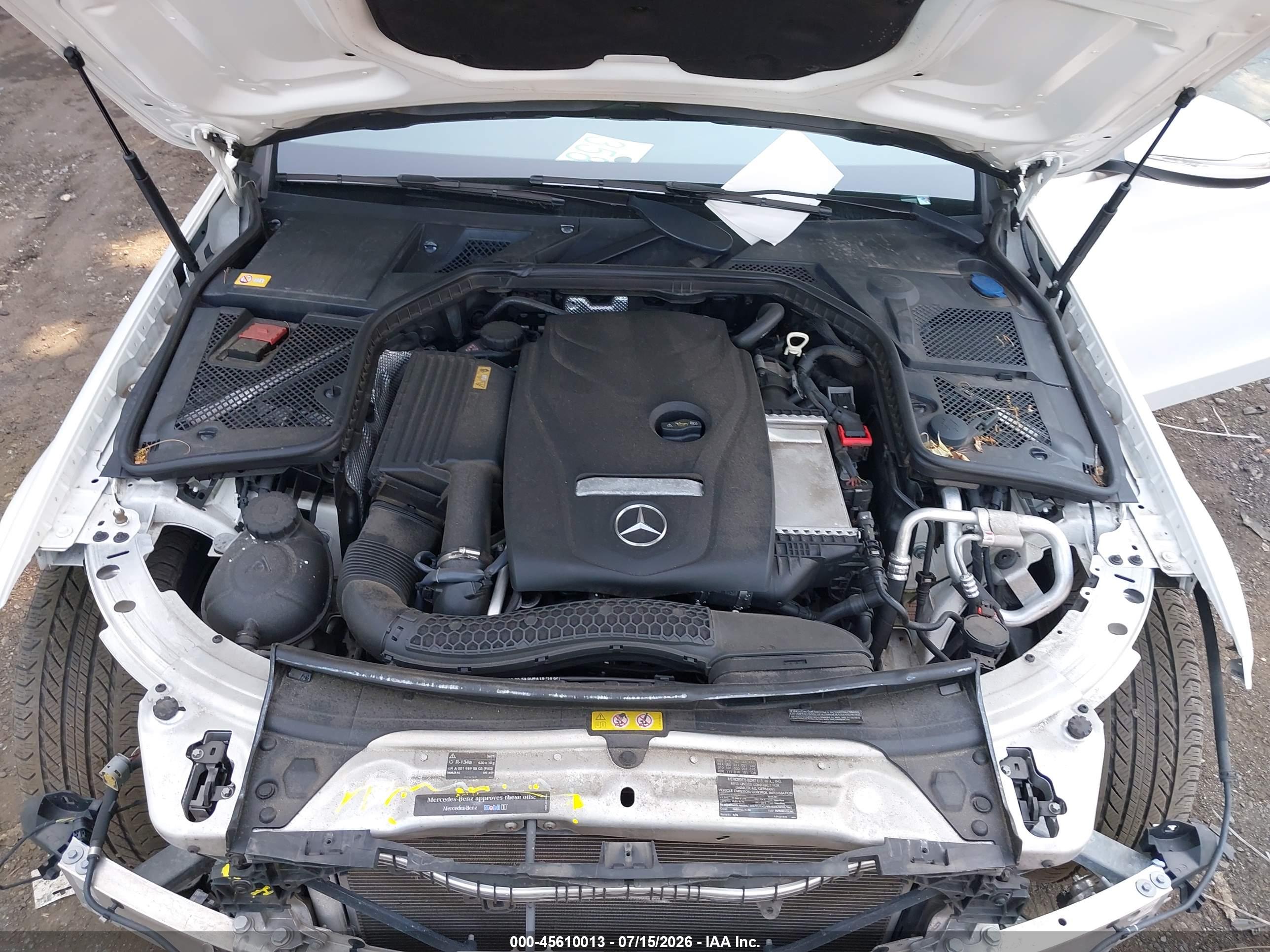2015 MERCEDES-BENZ C 300 4MATIC
