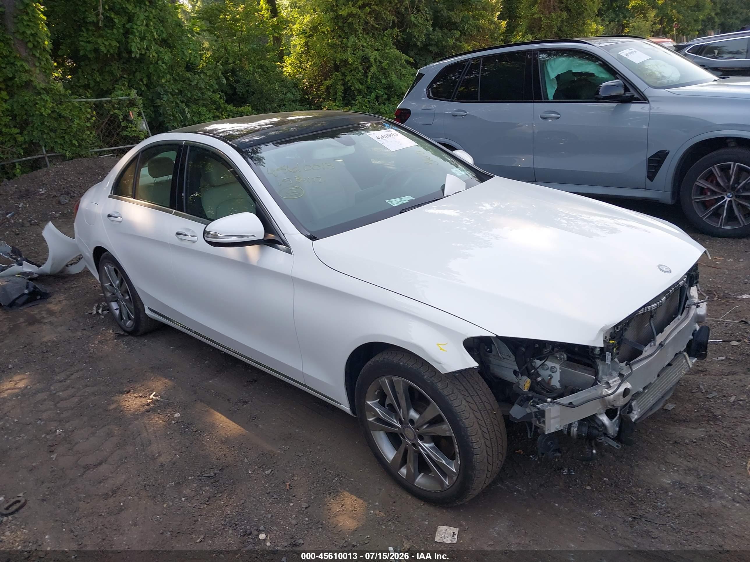 2015 MERCEDES-BENZ C 300 4MATIC