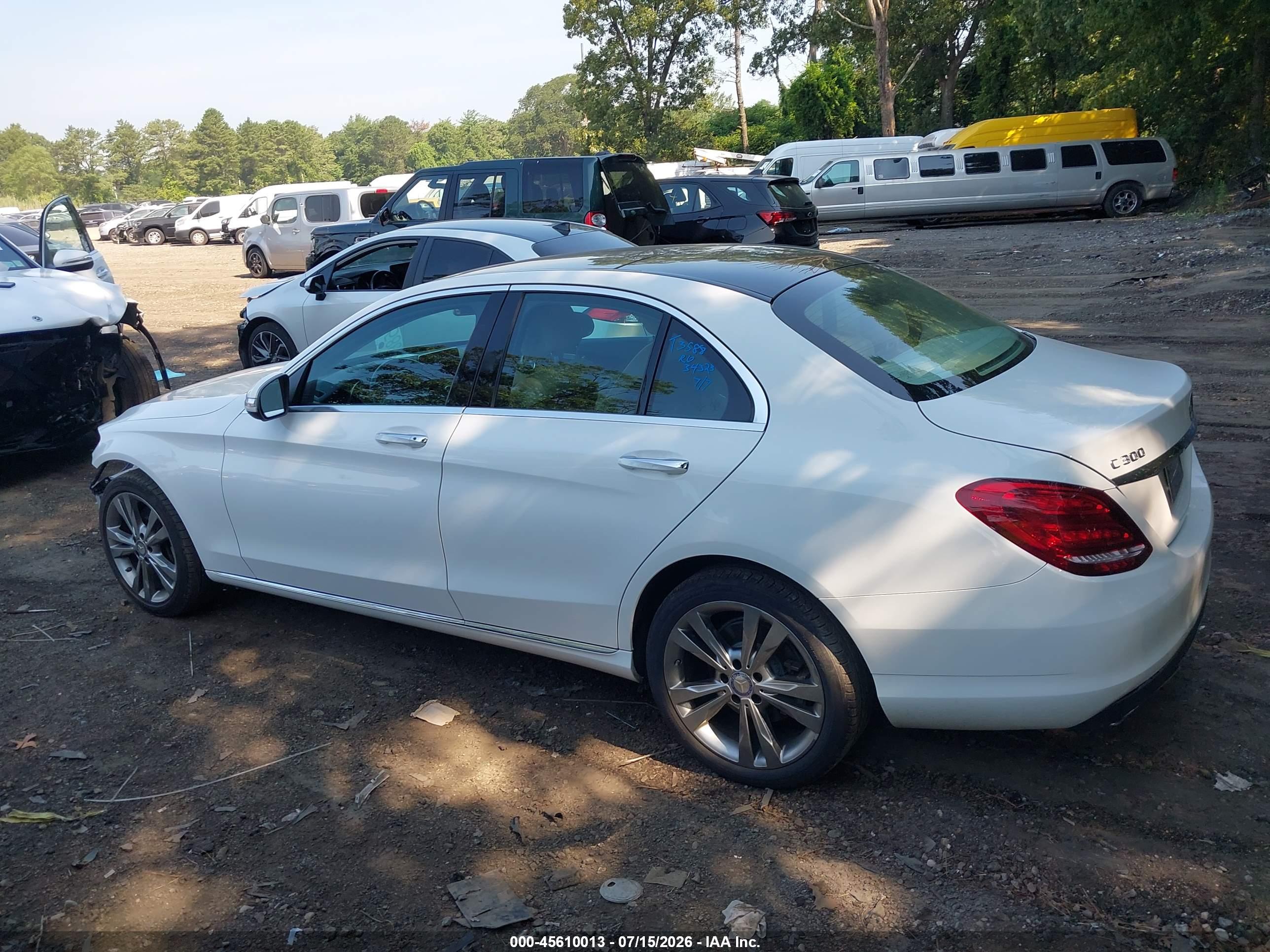 2015 MERCEDES-BENZ C 300 4MATIC