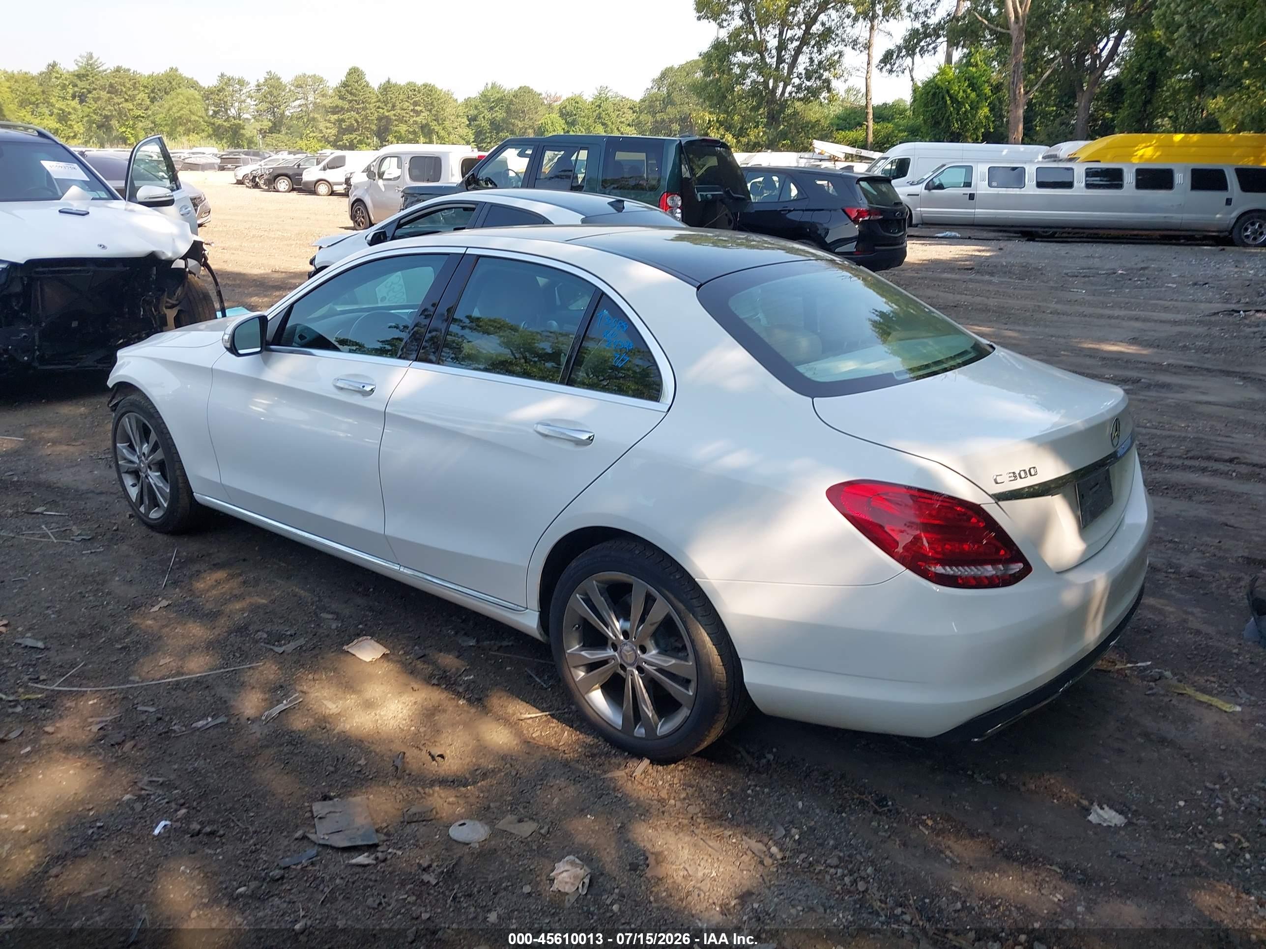 2015 MERCEDES-BENZ C 300 4MATIC