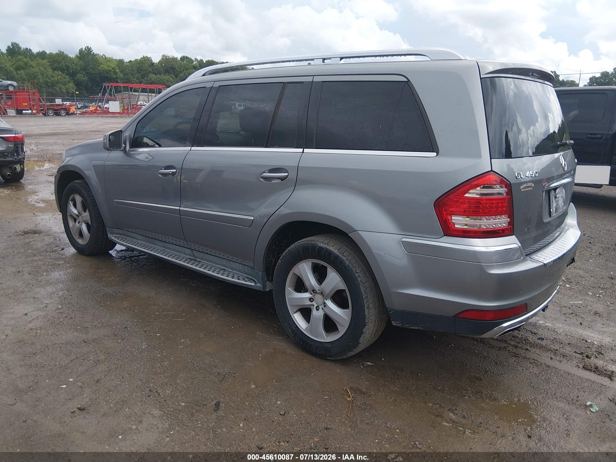 2012 MERCEDES-BENZ GL 450 4MATIC