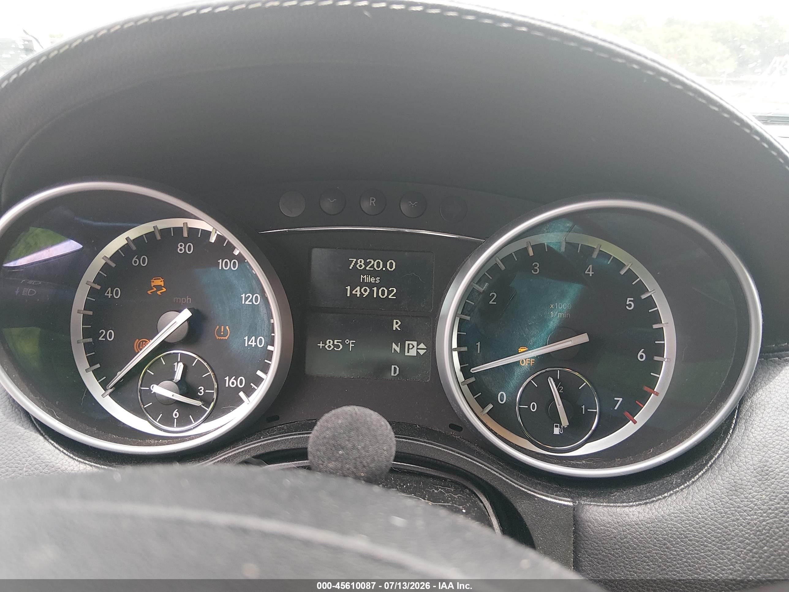 2012 MERCEDES-BENZ GL 450 4MATIC