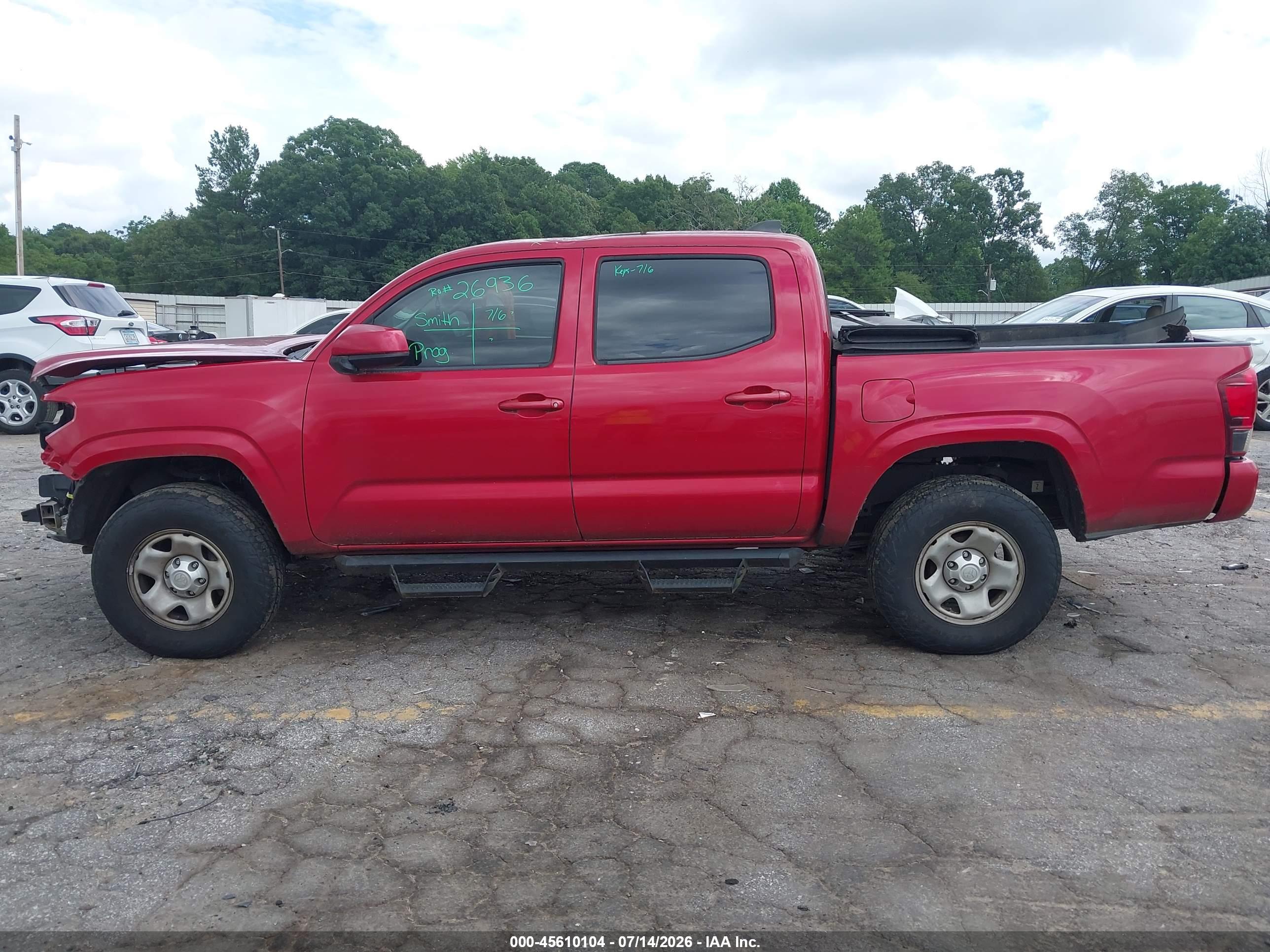 2018 TOYOTA TACOMA SR