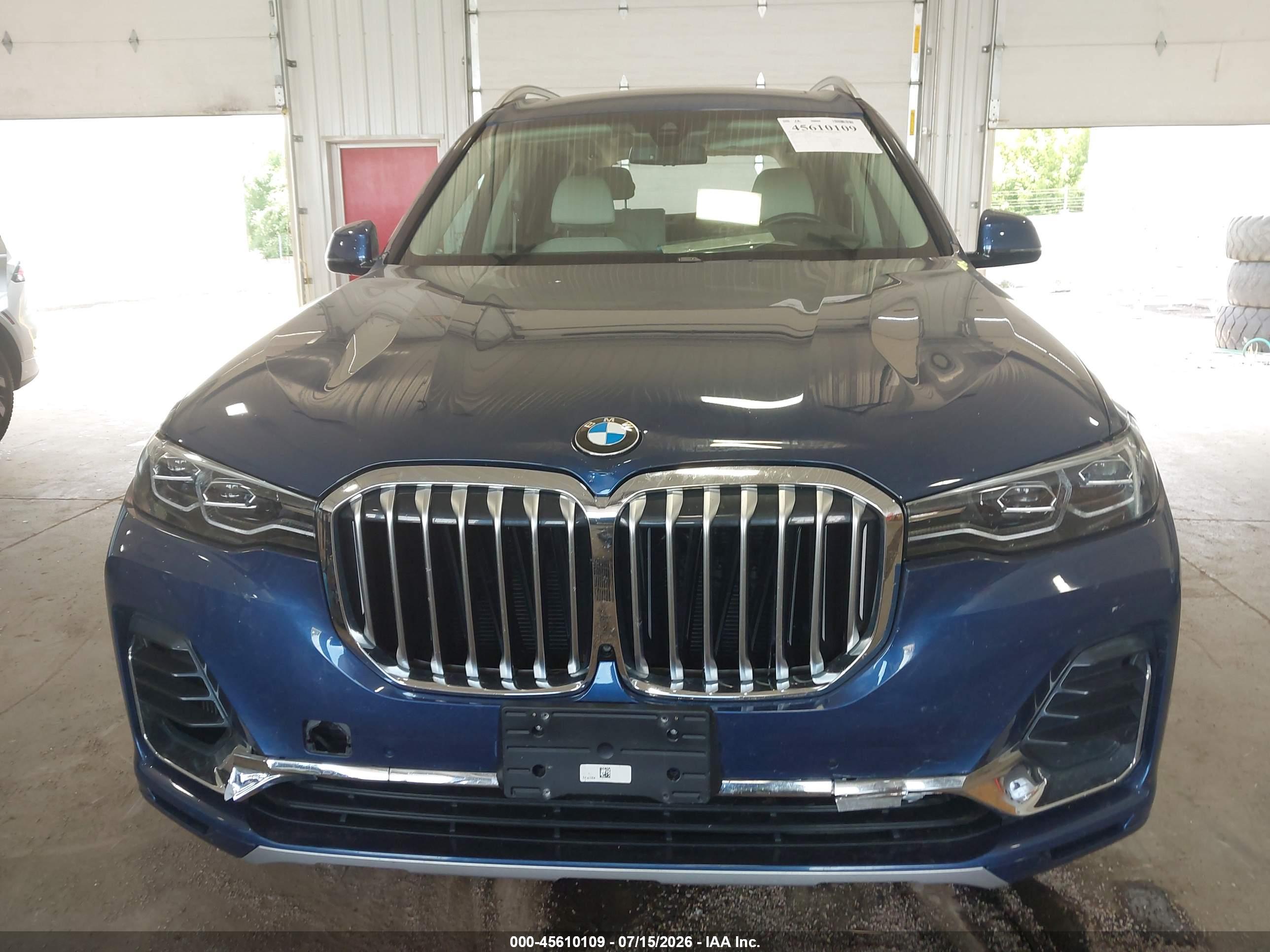 2020 BMW X7 XDRIVE40I