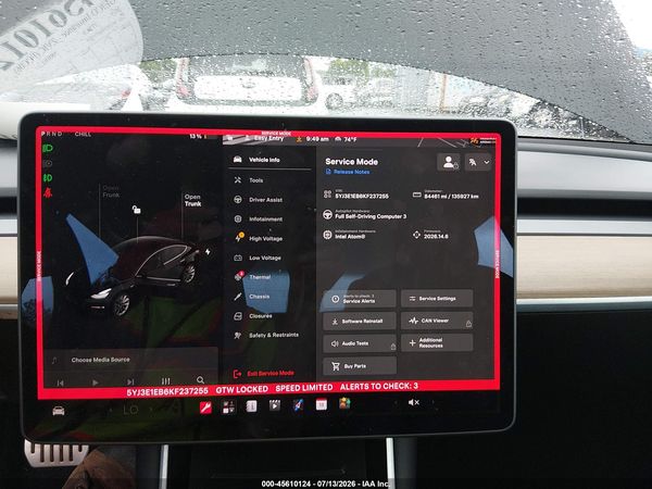 2019 TESLA MODEL 3 LONG RANGE/PERFORMANCE