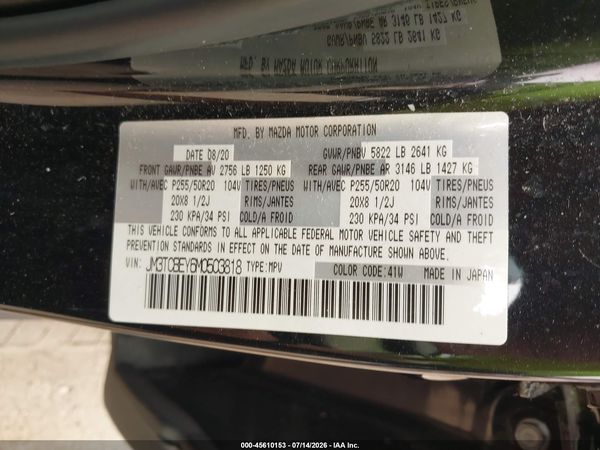 2021 MAZDA CX-9 SIGNATURE