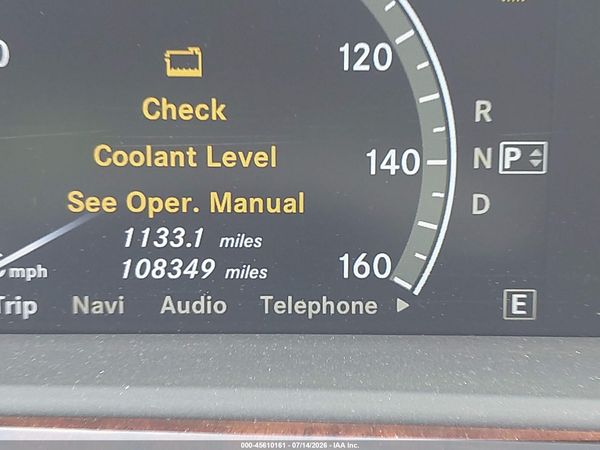 2012 MERCEDES-BENZ S 550 4MATIC