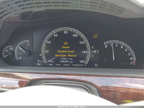 2012 MERCEDES-BENZ S 550 4MATIC