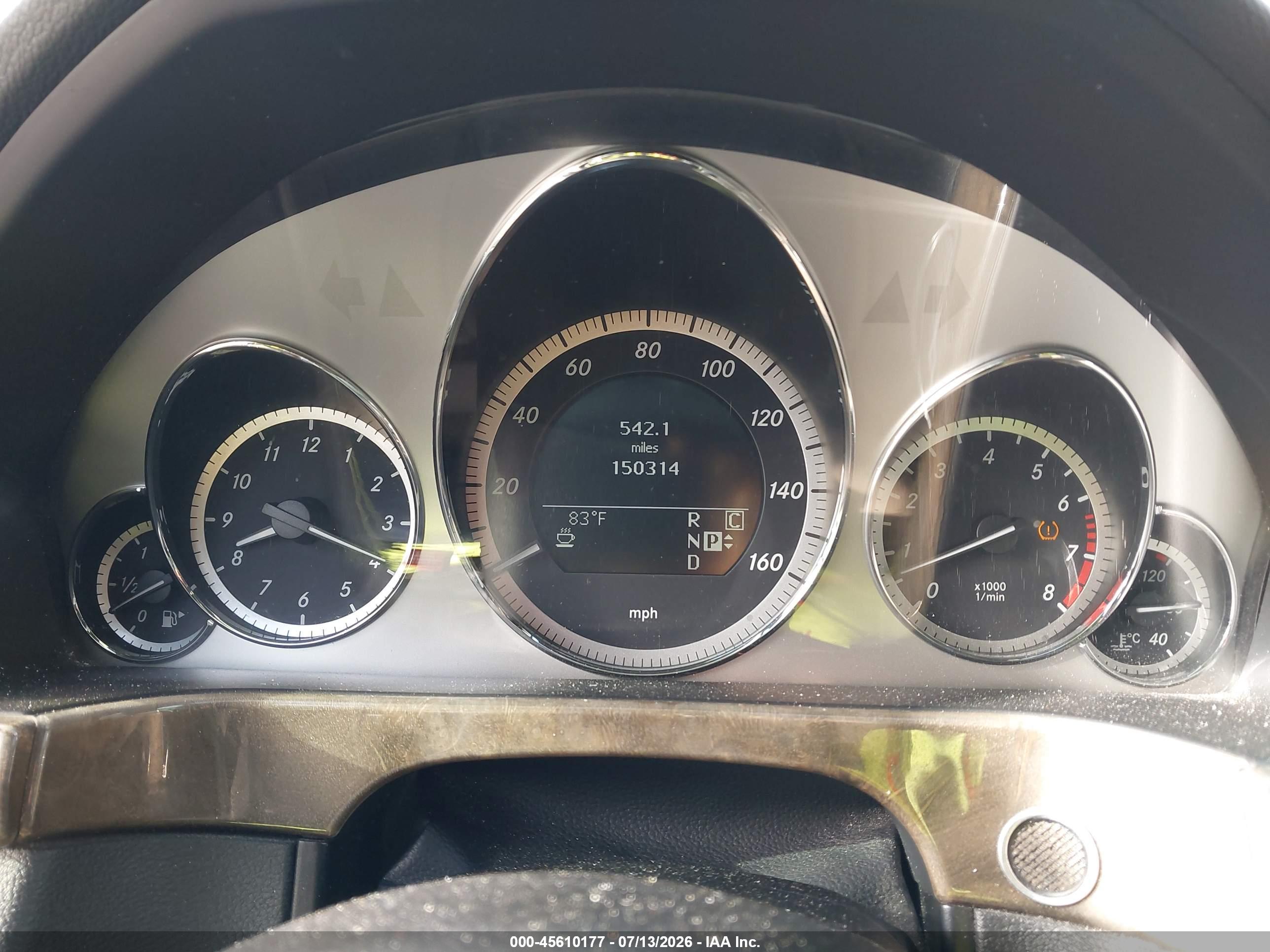 2010 MERCEDES-BENZ E 350 E350