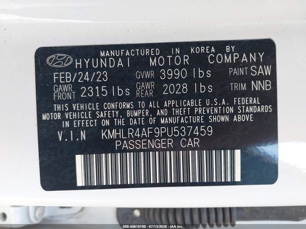 2023 HYUNDAI ELANTRA N LINE