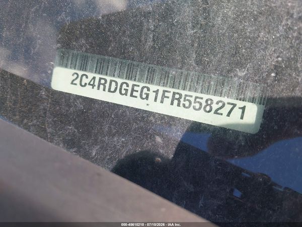 2015 DODGE GRAND CARAVAN R/T