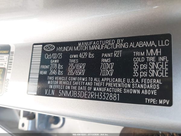 2024 HYUNDAI TUCSON SEL