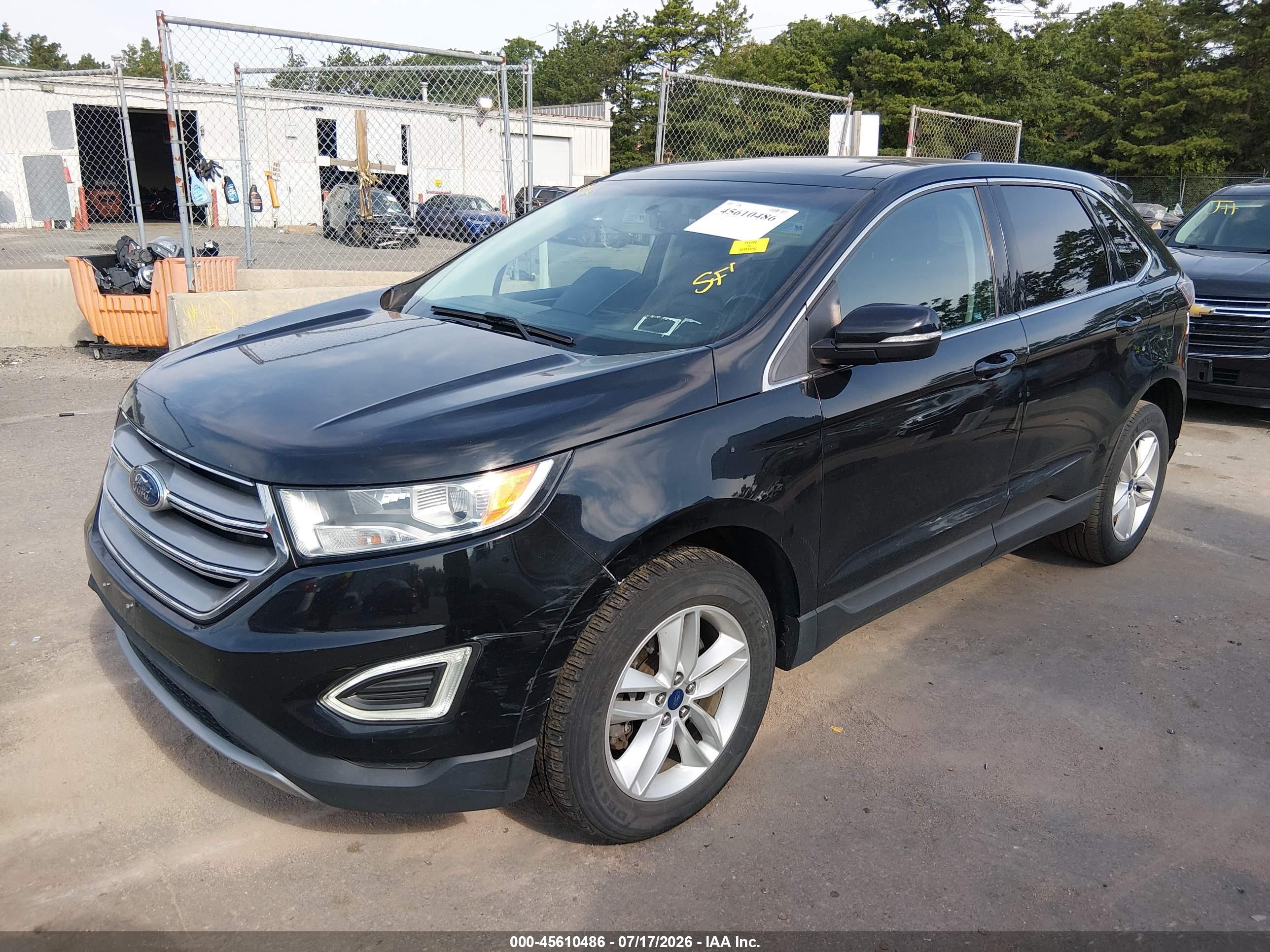 2018 FORD EDGE SEL — I2