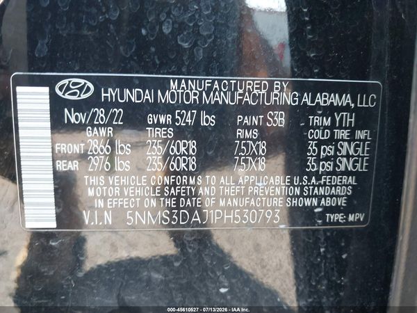 2023 HYUNDAI SANTA FE SEL