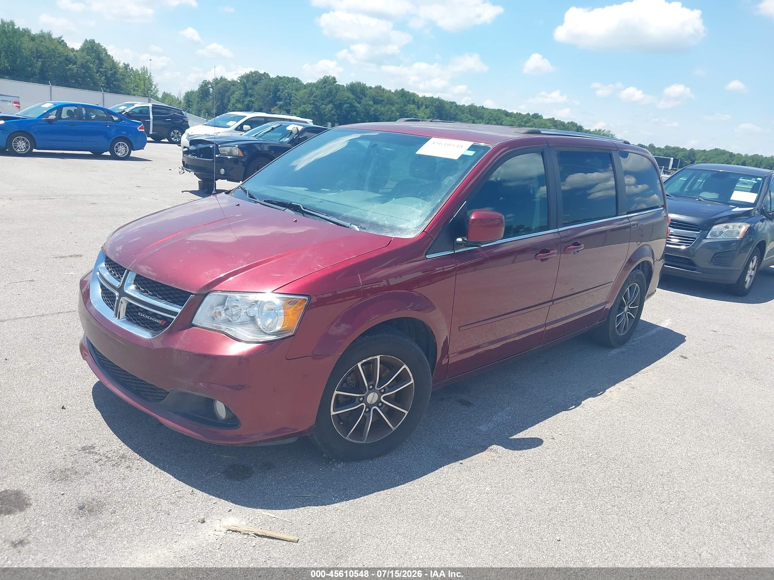 2017 DODGE GRAND CARAVAN SXT — I2