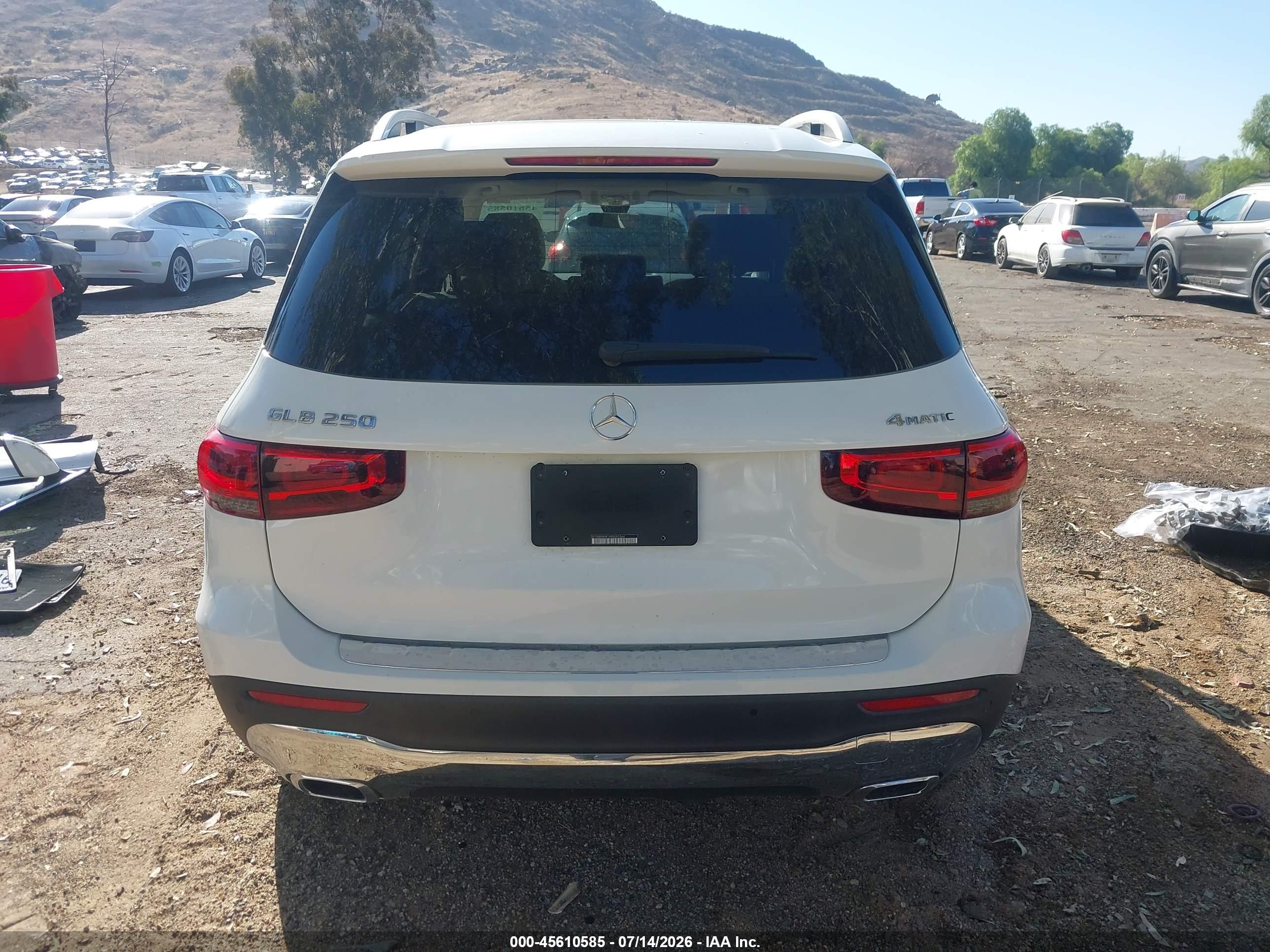 2021 MERCEDES-BENZ GLB 250 4MATIC
