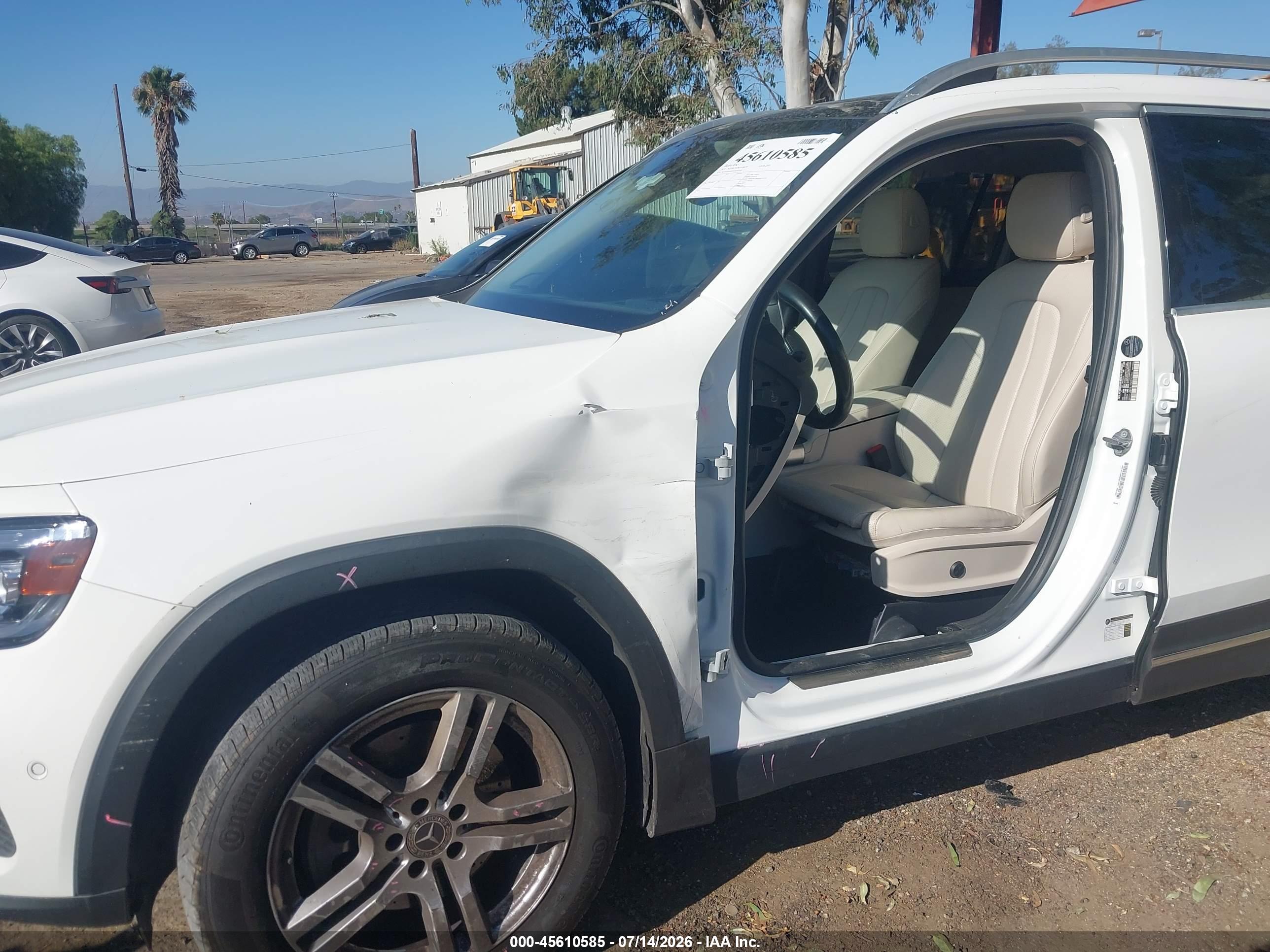 2021 MERCEDES-BENZ GLB 250 4MATIC