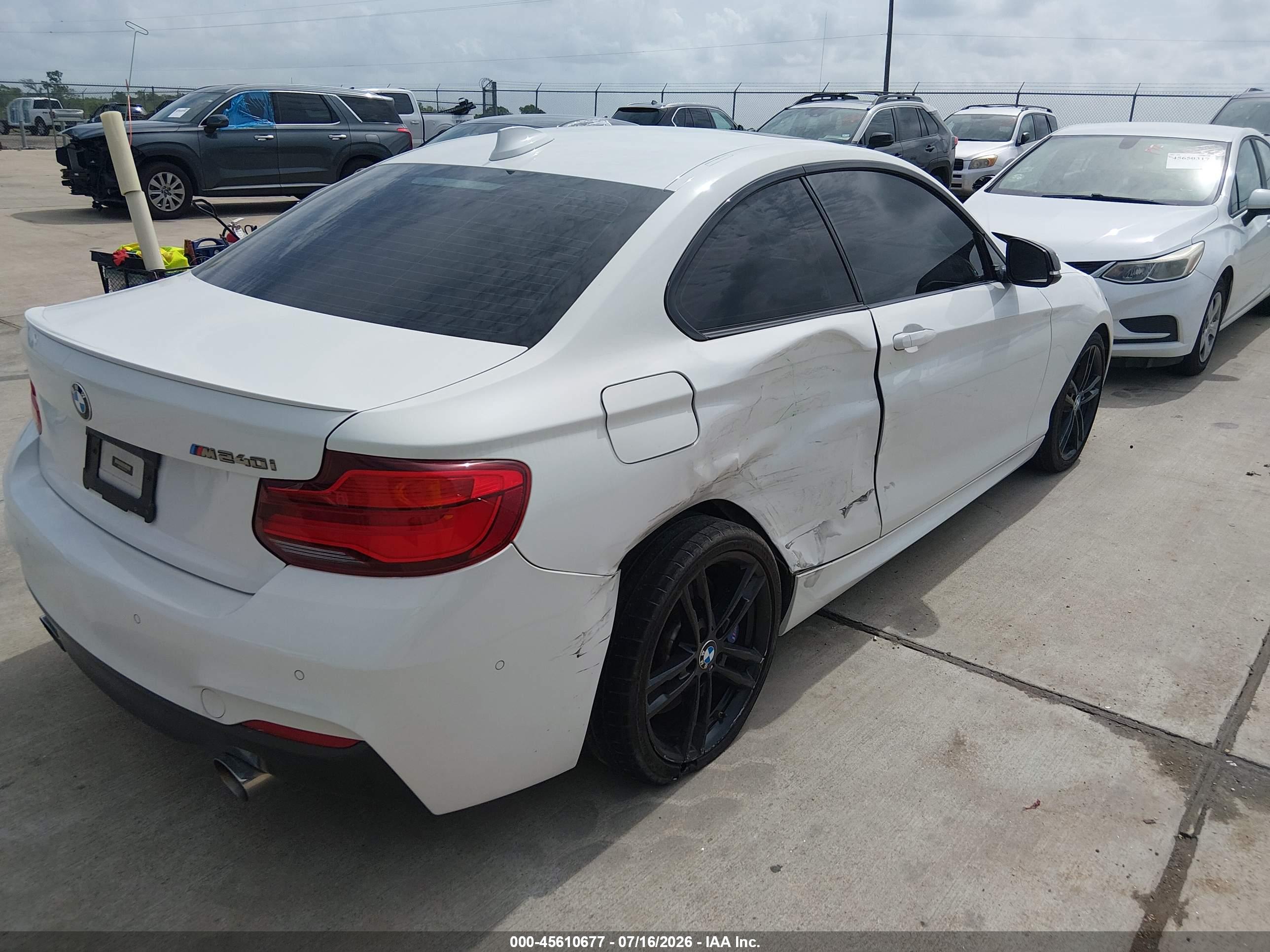2018 BMW M240I