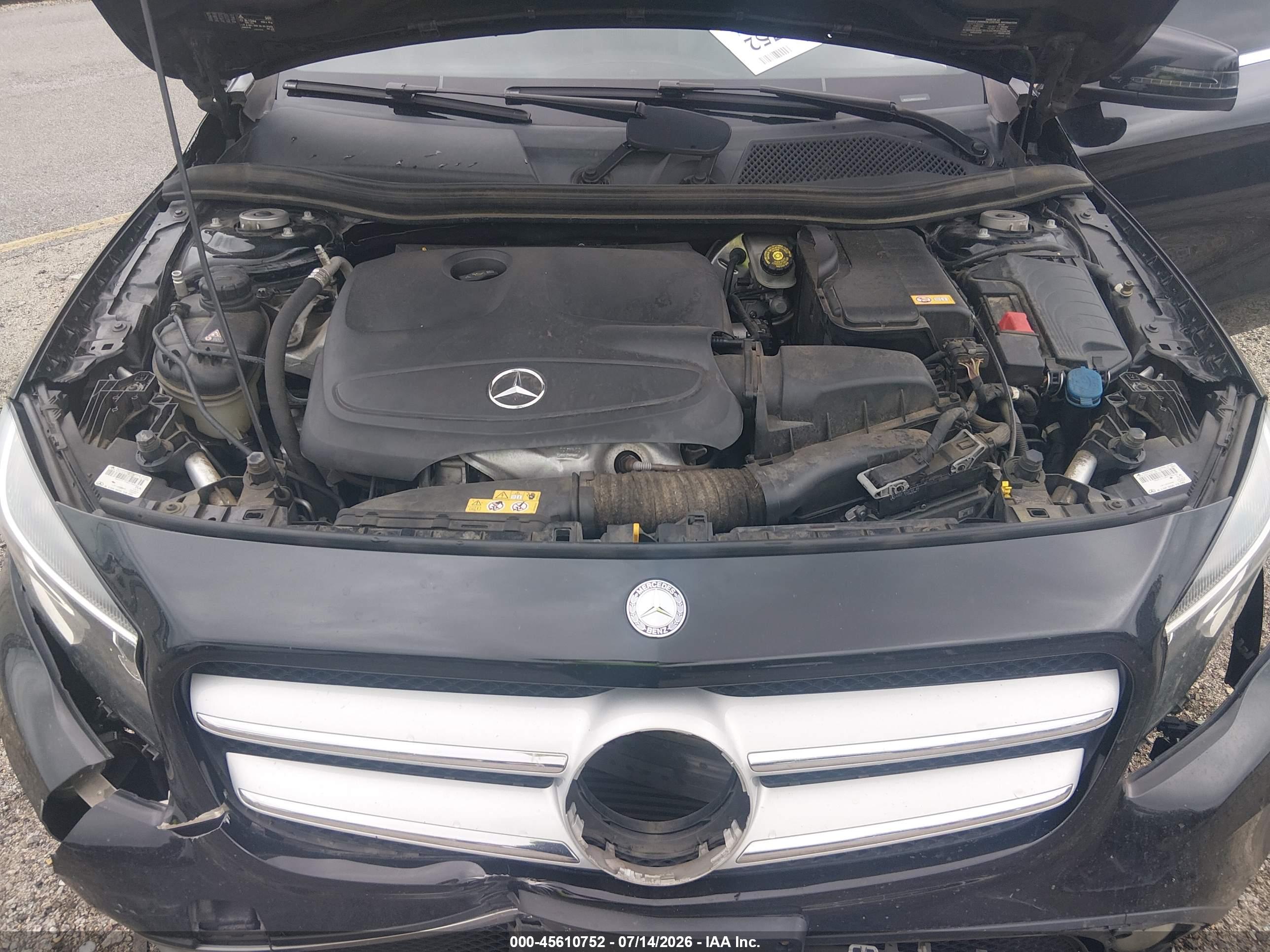 2016 MERCEDES-BENZ GLA 250 GLA250